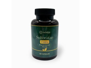 Sulforafán EXTRA - extrakt z brokolice 500 mg, 60 kapsúl - Herbatica