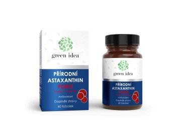 Astaxantín forte 12 mg - kapsule 60 ks - Green idea