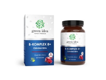 B-komplex 8+ červená repa - kapsule 60 ks - Green idea