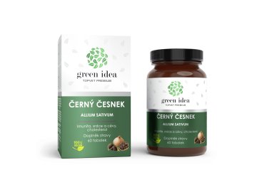 Čierny cesnak - kapsule 60 ks - Green idea