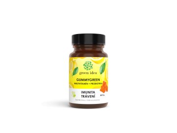 Gummygreen - Multivitamín + probiotiká 60 ks - Green idea