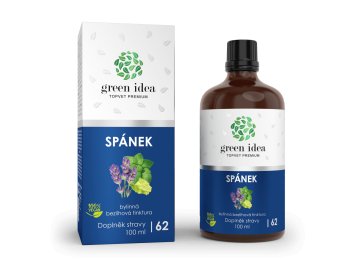 Spánok - tinktúra bez alkoholu 100 ml - Green idea