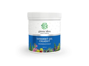 Tatranský bylinný gel - chladivý 250 ml - Green idea