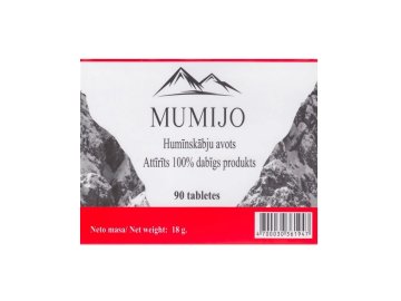 Altajské mumio Shilajit 90 tabliet TML