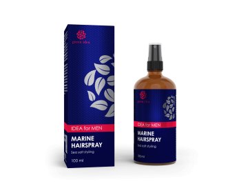 IDEA for MEN - Marine hairspray - Sea salt styling 100 ml - Green idea