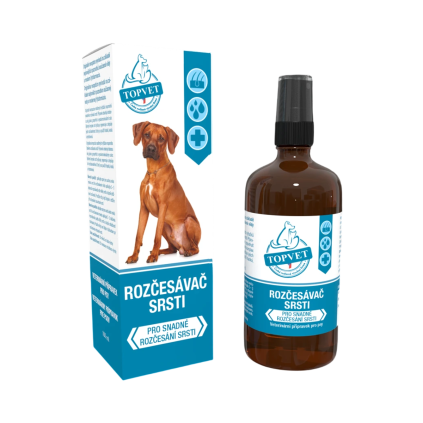 Rozčesávač srsti pro psy 100 ml - Green idea