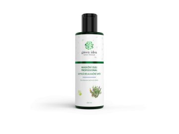 Alpská relaxačná zmes masážny olej 200 ml - Green idea