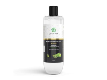 Bergamot a citrónová tráva kúpeľový a telový olej 500 ml - Green idea