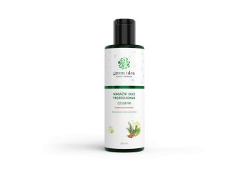 Celustin masážny olej 200 ml - Green idea