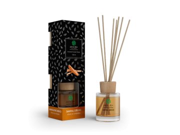 Ratanové vonné tyčinky Santalové drevo 100 ml - Green idea