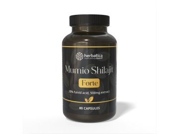 Mumio Shilajit Forte 80 kapsúl Herbatica