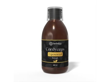 Lipozomálny extrakt Cordyceps (40% polysacharidy) 200 ml Herbatica