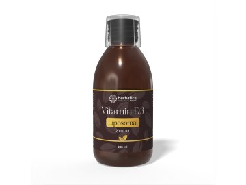 Lipozomálny Vitamín D3 2000IU 200 ml Herbatica