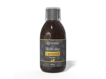 Lipozomálny extrakt Shiitake (30% Polysacharidy) 200 ml Herbatica