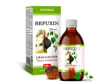 Befuxin – extrakt z čagy – 120 ml – Vitateka