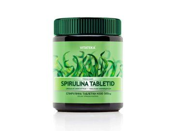 Spirulina 500 mg – 300 tabliet – Vitateka