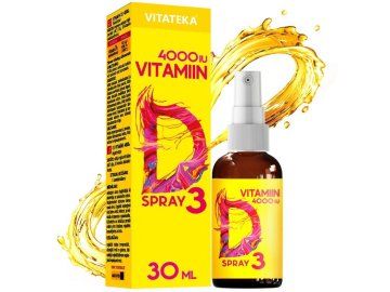 Vitamín D3 v spreji 4000 IU – 30 ml – Vitateka