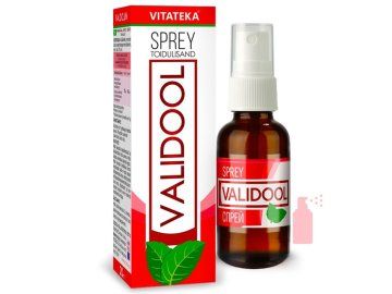 Validol sprej – výživový doplnok – 20 ml – Vitateka