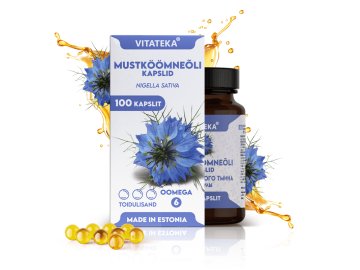 Olej z čiernej rasce – 100 kapsúl – Vitateka