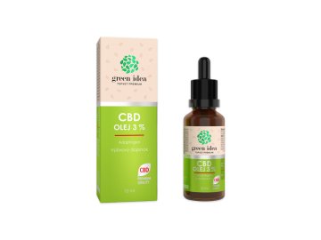CBD olej 3 % 10 ml – Green idea