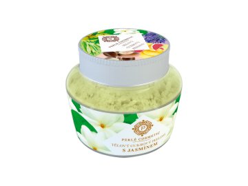 Cukrový peeling s jazmínom 200 g – Green idea