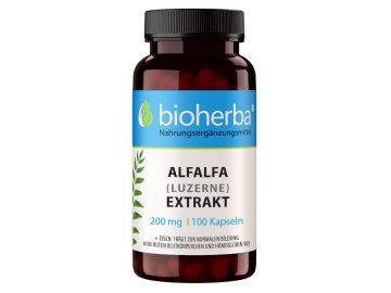 Alfalfa (Lucerna) extrakt 200 mg 100 kapsúl