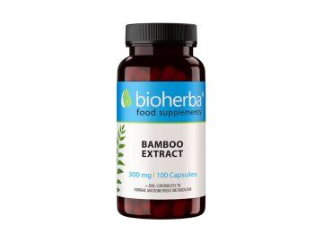 Bambusový extrakt 300 mg – 100 kapsúl – Bioherba