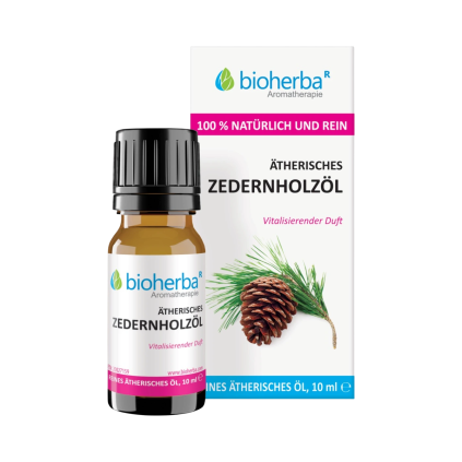 Éterický čistý cédrový olej 10 ml