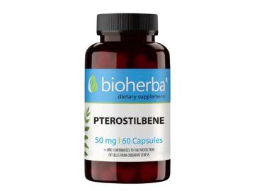 Pterostilbén 50 mg – 60 kapsúl – Bioherba