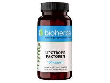 Lipotropné faktory 100 kapsúl