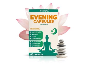 Večerný relax komplex - 60 kapsúl - Vitateka