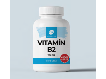 Vitamín B2 100mg 110 tabliet Dr. Fleming