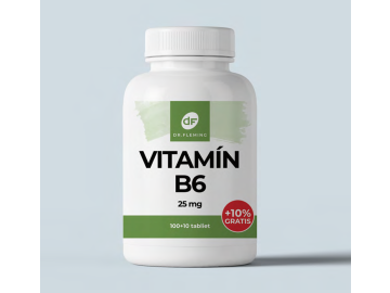 Vitamín B6 25 mg 110 tabliet Dr. Fleming