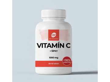 Vitamín C 1000 + Šípky 70 tabliet Dr. Fleming