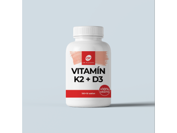 Vitamín K2 100μg + D3 3000IU - 110 tabliet - Dr. Fleming