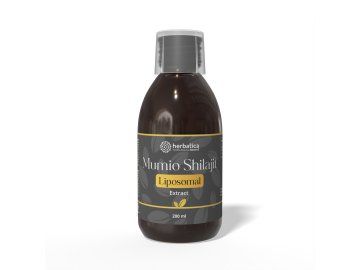 Lipozomálny Shilajit Mumio Extrakt 200 ml Herbatica