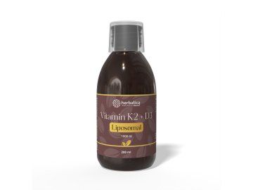 Lipozomálny Vitamín K2 + D3 200 ml Herbatica