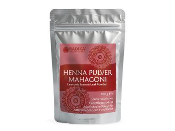 Henna prášok mahagón - 100 g - Bioherba