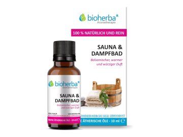 Vonná kompozícia Sauna & parný kúpeľ - 10 ml - Bioherba