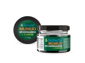Mumio extrakt Shilajit s Ashwagandhou - 20 g - Bioherba