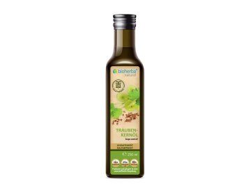 Hroznový olej lisovaný za studena - 250 ml - Bioherba