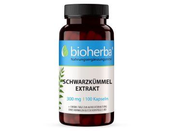 Extrakt z čiernej rasce 300 mg - 100 kapsúl - Bioherba