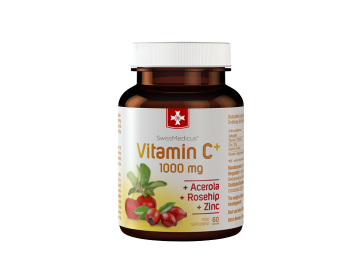 Vitamín C + 1000 mg - 60 ks - SwissMedicus