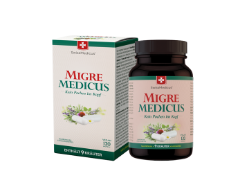 MigreMedicus - 120 kapsl - SwissMedicus