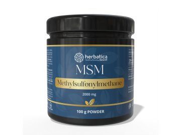 MSM 100 g prášok Herbatica