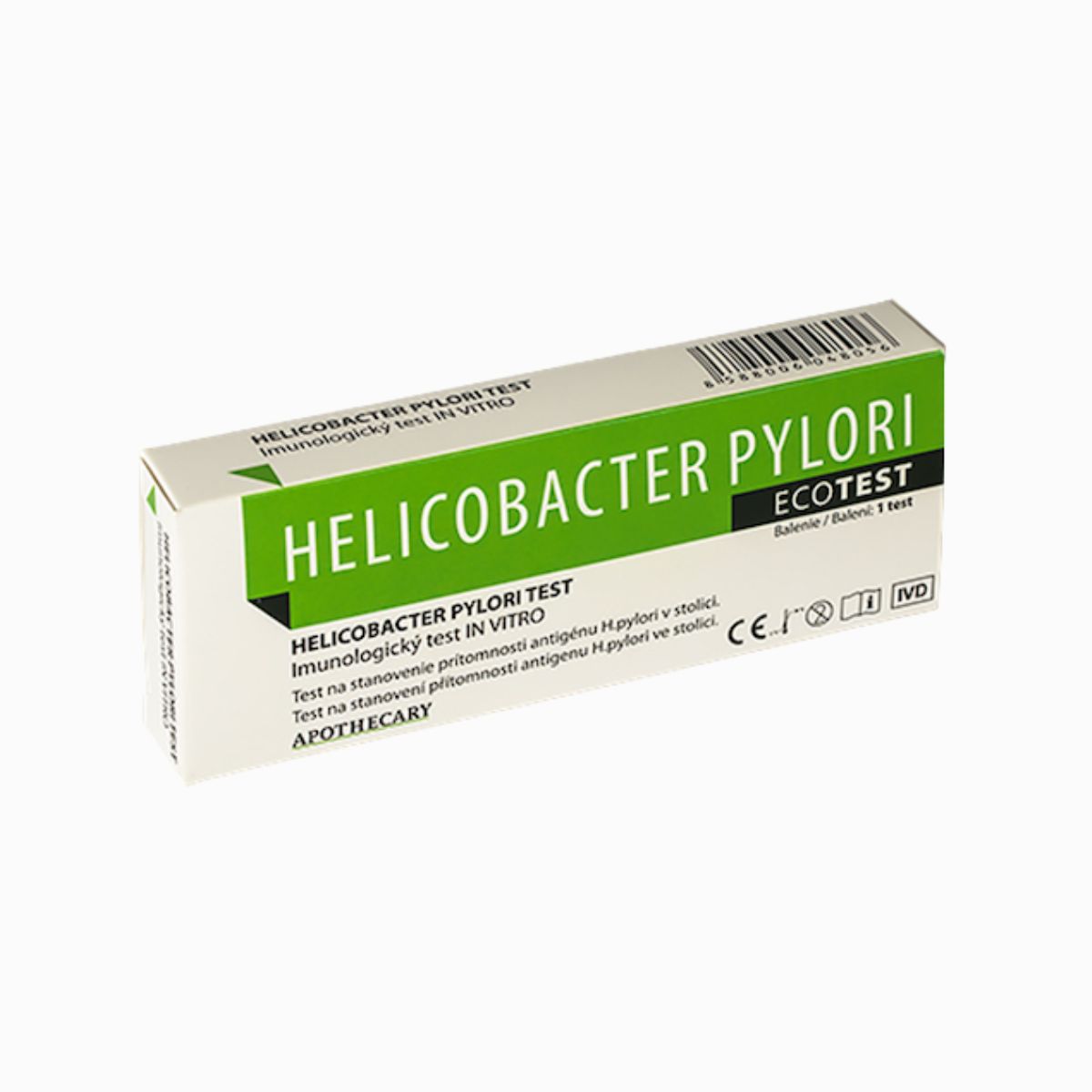 Masticha Terapia Helikobakter test na prítomnosť baktérie - 1 ks