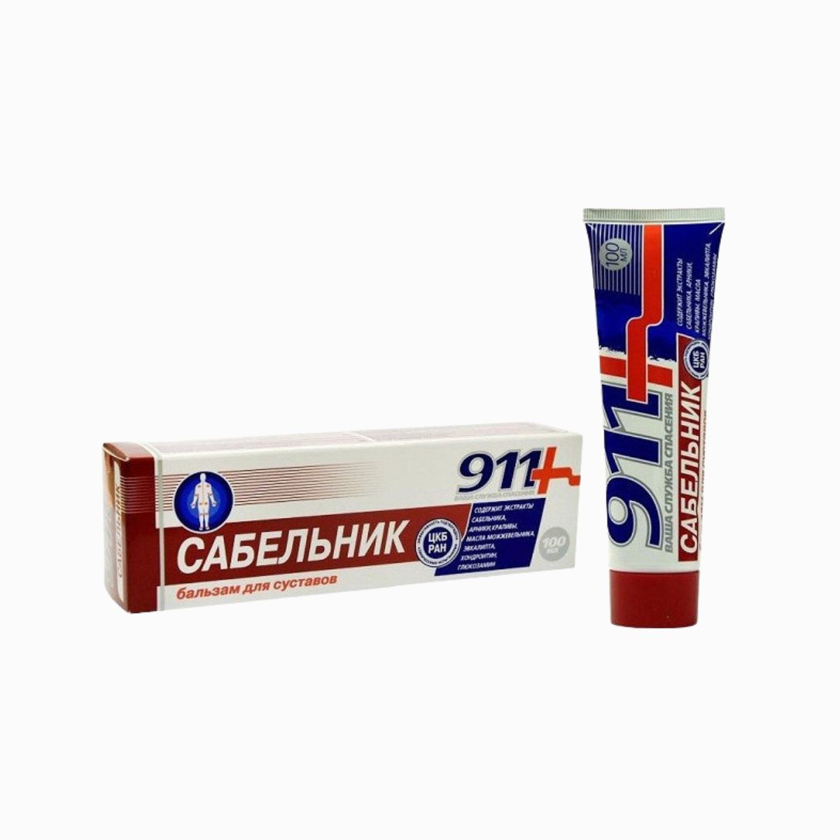 Sabelnik krém na svaly a kĺby - 100ml - Twinstec 911+