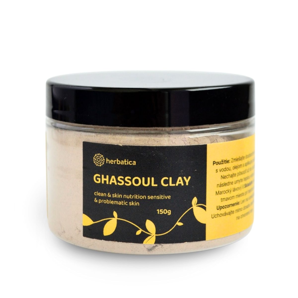 Marocký ghassoul íl 100% BIO prírodný - Herbatica - 150 g
