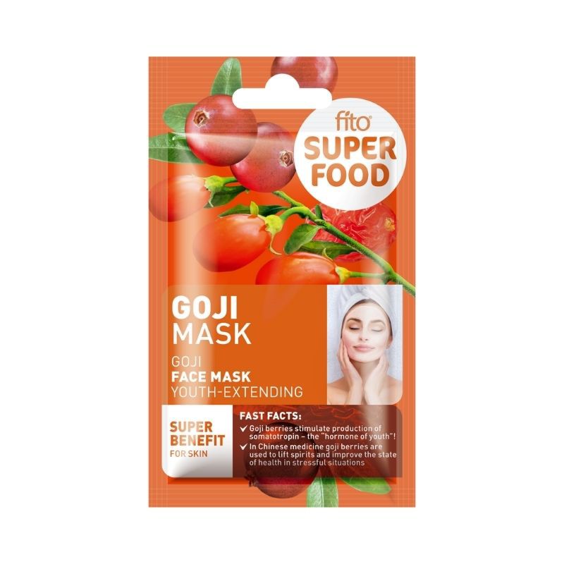 Pleťová maska ​​omladzujúca Godži - Superfood - Fitokosmetik - 10 ml