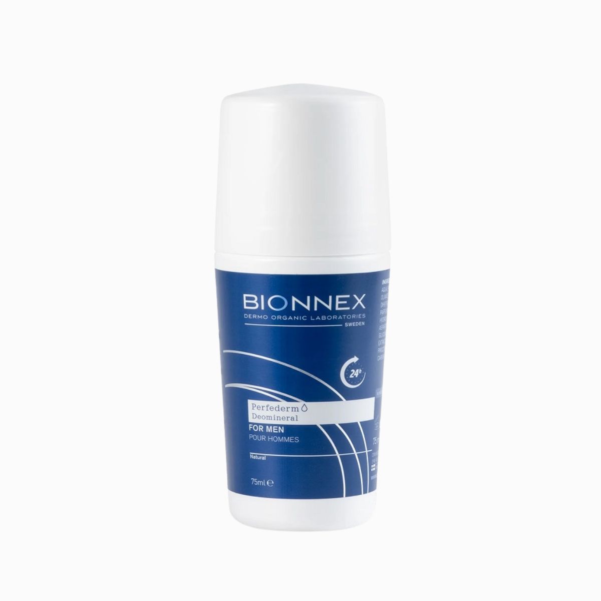 Minerálny deodorant roll-on pre mužov - 75ml - Bionnex